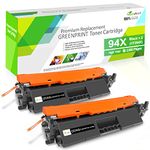 GREENPRINT Compatible Toner Cartridges 2 Black 94X CF294X High Capacity 2800 Pages for HP Laserjet Pro M118 M118dw MFP M148 M148dw M148fdw M149 M149fdw Printers