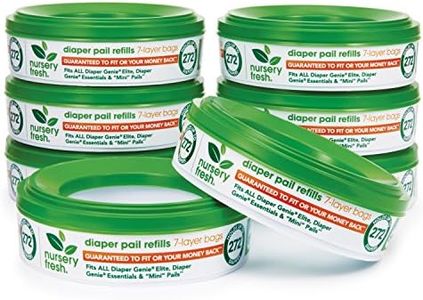 Nursery Fresh Refill for Diaper Genie and Munchkin® Diaper Pails, 2,176 Count, 8 Pack