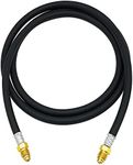 OYHBO Inert Gas Welding Hose 6.56FT - Argon Flow Meter Regulator Adapter Hose - Mig Tig, 5/8" UNF-18RH Fittings