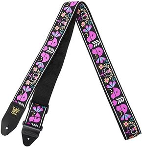 Ernie Ball Purple Bird Lupin Jacquard Strap