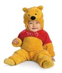 Winnie The Pooh Deluxe 2-Sided Plush Jumpsuit Costume (12-18 months)