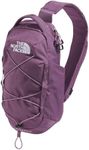 THE NORTH FACE Borealis Sling Bag - Crossbody Bag, Water Repellent, Adjustable Strap, Multiple Compartments, Chroma Purple Light Heather/Hushed Lavender, One Size