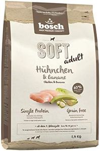 bosch HPC SOFT Pollo e banana | Cibo semi-umido per cani adulti di tutte le razze | Proteina singola | Senza cereali | 1 x 2500 g