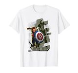 Marvel What If Captain Carter Action Pose T-Shirt