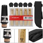 Clarinet Accessories Set, ABS Clarinet Mouthpiece & Neck Strap & Clarinet Reed & Thumb Pad Kit Instrument AccessoriesAccessories for wind instruments