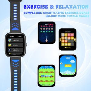 Kids Smartwatch Fitness Tracker – Activity Monitor, Waterproof