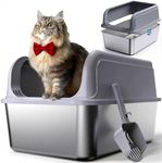 Powools Stainless Steel Cat Litter 