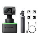 Insta360 Link Tripod Kit - PTZ 4K Webcam with 1/2" Sensor, AI Tracking, Gesture Control, HDR, Noise-Canceling Microphones, Specialized Modes, Webcam for Laptop, Video Camera for Video Calls