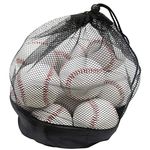 Lawei 12 Pack Standard Size Youth/Adult Baseballs Unmarked & Leather Covered Suit for Elders, Professional Players