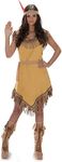 Indian Princess Costume Set - Halloween Womens Native American Maiden, Large