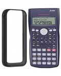 Scientific Calculator for Secondary School Supplies: Calculator GCSE + Empty Pencil Case, A Level Maths Calculator School Scientific, Study Office Essentials, Back to School Stationery Supplies Set