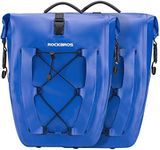 ROCKBROS Bike Pannier Bag 25L-32L 100% Waterproof Rear Rack Bike Bag Bicycle Bag for Rear Carrier Bike Handbag for Cycling Touring Travelling