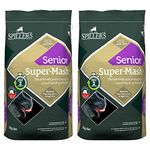 SPILLERS Senior Super-Mash Horse Feed 20kg x 2 – High in Digestible Fibre to Support Gut Health – Horse Pellets with Vitamins E & C – Ideal for Senior Horses with Poor Teeth