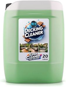 HLS Supplies 20L DC-50 Wooden Decking Cleaner for Wood Deck and Fences - Garden Fence Cleaner - Suitable for Treated and Untreated Decking