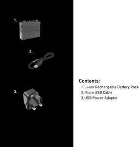 Ledlenser Rechargeable Headlamp – H7R.2, Adjustable Brightness