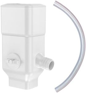 Prestantious Downspout Diverter, Rainwater Diverter Fits for 3”x 4”Oversize Downspout and 2”x3” Downspout, Rainwater Collection System with Adjustable Valve, Diverts Water into Rain Barrel, 4ft. Hose