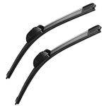 28" + 17" Replacement For Nissan Altima 2013-2007 Maxima 14-09 +More Front Windshield Wiper Blade Original Equipment Automotive Replacement J/U Hook Blades 2 Pack