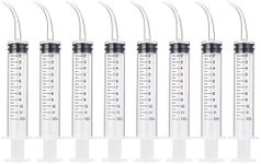 TecUnite 8 Pcs Syringe 12cc Dental 