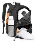 YOREPEK Soccer Backpack, Lightweight Soccer Bag with Ball Holder, Sport Equipment Bags Fit Basketball Volleyball Training