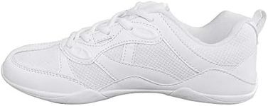 Danzcue Nova Cheer Shoes, White, 8M