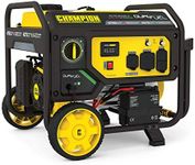 Champion Power Equipment 201052-4750/3800 Watt Dual Fuel Portable Generator with Electric Starter, Wheel Kit