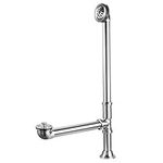 Elements of Design DS2081 Brass Claw Foot Tub Drain, Polished Chrome