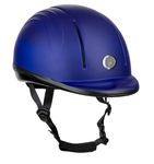 TuffRider Starter Basic Horse Riding Helmet Protective Head Gear for Equestrian Riders - SEI Certified -Royal - S