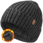 FURTALK Beanie Men Women Warm Winter Hats Acrylic Knit Cuffed Beanie Daily Beanie Hat Unisex Plain Skull Cap