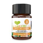 Love CBD Capsules | 300mg Broad Spectrum | 60 Capsules | Vegan Friendly | UK Made