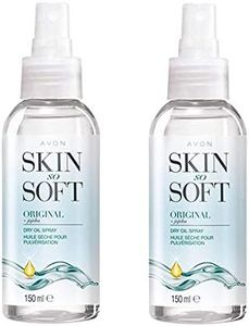 Avon Skin So Soft - Olio secco in spray con jojoba, 150 ml, confezione da 2 unità