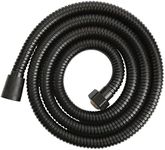 Aopoy Black Shower Hose 2m, 79" Chr