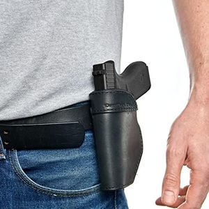 ComfortTac The Protector Leather IWB Holster | Compatible with Ruger LCP Without Integrated Laser