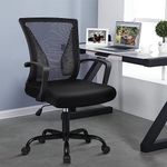 ALFORDSON Mesh Office Chair Executive Computer Chair Swivel Desk Chair Ergonomic Gaming Chair in All Black Colour