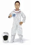 JBD ENT Astronaut Dress for Kids| Astronaut Suit | Space Pilot Costume with Helmet for Boys on Halloween, Cosplay, Theme Party, School Annual Function (3 Year - 4 Year)