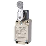 TNI CONTROLS Standard Limit Switch with Cable Gland Aluminum Cast Body 10A/230VAC 1Nos (Metal Roller Lever (SLZ-204S))