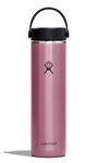 Hydro Flask 24 Oz Lightweight Wide Mouth Water Bottle with Leakproof Flex Cap, Tourmaline