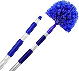 Extension Rod & Cobweb Duster, Extend 5.5m - 6.1m, Cleaning High Ceilings, Cathedral Ceilings, Ceiling Fans, Book Shelve, Curtain Rods, Pest Control Duster