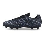 Nivia Men Carbonite 6.0 for Men, Synthetic Leather Upper, TPU Sole, Football Studs (Solid Black) Size - UK10