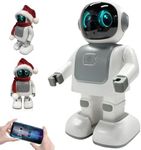 Gsou Dancing Robot Speaker-Portable Dancing Robot Bluetooth Speaker for Kids Ages 3-10, Intimate Companion for Adults & Kids, Smart Robot Bluetooth Speaker with Android & iOS APP Remote