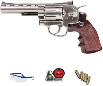 WINCHESTER .45 Revólver Special | Pack Pistola de Aire comprimido (CO2) Y balines de Plomo (perdigones) Cal. 4.5mm. Réplica Full Metal - Potencia menor a 3,5 Julios