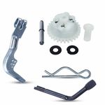 HAISHINE Governor Arm Shaft Gear Assembly Speed Control Kit for Honda GX140 GX160 GX200 Chinese 168F 5.5/6.5HP Small Gas Engine Generator