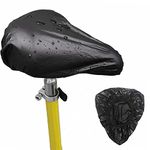 Bike Saddle Cover, Waterproof Large Soft Padded Bike Saddle Cover for Most Bike Saddles