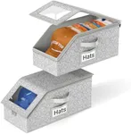 AOODA 2 PCS Stackable Hat Storage f