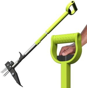 Gardtech Stand Up Weeder Puller, 40-47inch Long Handle Weed Puller, Deluxe 4-Claws Weed Removal Weeding Tool - 2023 Upgraded Heavy Duty Steel Shaft