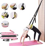 (Pink) - Price Xes Waist Back Bend Assist Workout, Door Flexibility & Yoga Stretching Leg Stretcher Strap w/Door Anchor, Ligament Back Posture Corrector Pilates Ballet Dancing Gymnastics Cheerleading