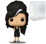 POP Rocks: Amy Winehouse - Back to Black Funko Vinyl Figure (Bundled with Compatible Box Protector Case), Multicolored, 3.75 inches