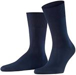 FALKE Men's Firenze M SO, Blue (Dark Navy 6370), 8-9
