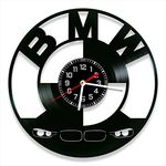 BMW Vinyl Clock, BMW Club Wall Clock 12 inch (30 cm), Original Gifts for Fans BMW, The Best Home Decorations, Unique Art Decor, Original Idea for Home Decor