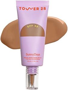 Tower 28 Beauty SunnyDays SPF 30 Tinted Mineral Sunscreen - For Sensitive Skin - 2-in-1 Facial Broad Spectrum UVA/UVB Protection + Foundation – Shade 40 RUNYON, 1 Fl Oz