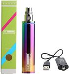 GS EGO 3 III 3200mAh Rechargeable Ecig Battery GreenSound Electronic Cigarette Ego 510 Thread E-Shisha E-Cigarette with User Manual Nicotine Free (Rainbow With Charger)